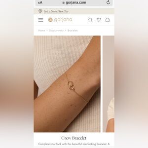 Gorjana Crew Bracelet brand new